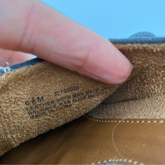 Natural Soul Naturalizer Leather‎ Suede Slip On Tie Comfort Mules Shoes Gray 6.5 - Picture 8 of 8